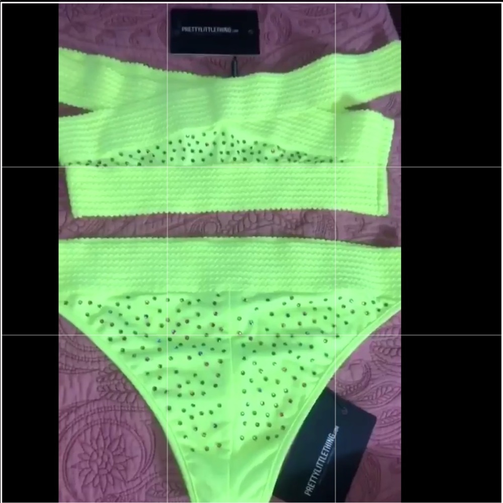 Pretty little things custom bikini set